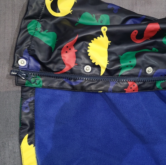 Baby Raincoat Dinosaur Print, Insulated - Picture 4 of 5